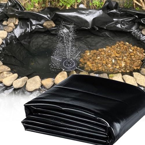 Teichfolie für den Außenbereich, 2 x 2 m, 3 x 2 m, 5 x 8 m, strapazierfähige, wasserdichte Polyethylen-Membran, Gartenpool-Unterlage, feuchtigkeitsabweisend Teichfolie für den Außenbereich, 2 x 2 m, 3 x 2 m, 5 x 8 m, strapazierfähige, wasserdichte Polyethylen-Membran, Gartenpool-Unterlage, feuchtigkeitsabweisend von Generisch