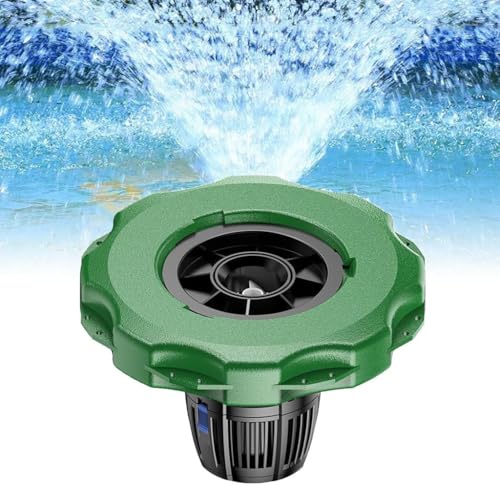 Teichschwimmende Springbrunnen-Luftsprudler Pumpe mit 360° Düsen und Wassereinlassabdeckung, inklusive 10 m Netzkabel und Keramikschaft, ideal für Fischteiche und Schwimmbäder Teichschwimmende Springbrunnen-Luftsprudler Pumpe mit 360° Düsen und Wassereinlassabdeckung, inklusive 10 m Netzkabel und Keramikschaft, ideal für Fischteiche und Schwimmbäder von Generisch