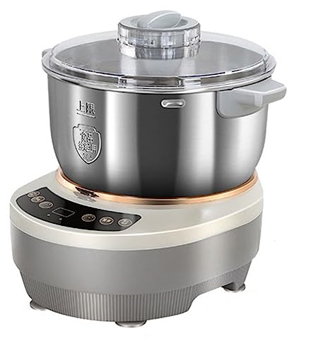Teigbereiter aus Edelstahl – 5L Kapazität mit Fermentfunktion, Mikrocomputer-Timing & Touch-Panel für professionelles Backen von Generisch