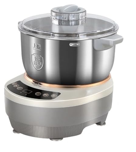 Teigknetmaschine mit Fermentfunktion, Edelstahl 304, 7L Kapazität, Mikrocomputer-Timing, geteiltes Design für einfache Reinigung Teigknetmaschine mit Fermentfunktion, Edelstahl 304, 7L Kapazität, Mikrocomputer-Timing, geteiltes Design für einfache Reinigung von Generisch