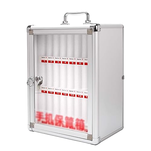 Telefonschrank zur Wandmontage, sicherer Aluminium-Tresor mit Schloss, kompakte ge für Büros und Konferenzen, ideal für einfachen Zugriff rund um die Uhr Telefonschrank zur Wandmontage, sicherer Aluminium-Tresor mit Schloss, kompakte ge für Büros und Konferenzen, ideal für einfachen Zugriff rund um die Uhr von Generisch