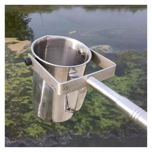Teleskop-Wasserprobenehmer, 1000 ml Wasserqualitätsprobenehmer mit vertikaler Schwingfunktion, ideal für Umweltprüfungen und Wasseranalysen von Generisch