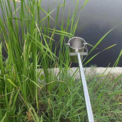 Teleskop-Wasserprobennehmer – 500 ml Flüssigkeitsprobenstab mit Kunststoffbecher, leichtes System für Wasserqualitätsprobenentnahme von Generisch