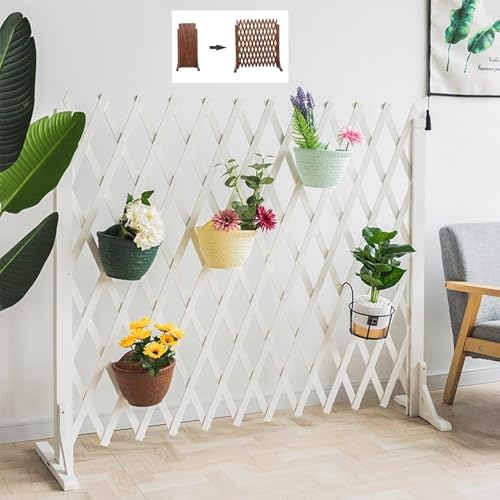 Teleskopischer Gartenzaun aus Holz für Hunde – verdicktes Gitter-Klettergerüst, dekorative Trennwand für den Innenbereich, einfach zu installierende Hundebarriere, Haustier-Sicherheitslösung Teleskopischer Gartenzaun aus Holz für Hunde – verdicktes Gitter-Klettergerüst, dekorative Trennwand für den Innenbereich, einfach zu installierende Hundebarriere, Haustier-Sicherheitslösung von Generisch