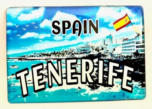 Teneriffa Spanien Kühlschrankmagnet Fridge Magnet Souvenir Reiseandenken Tenerife Spain von Generisch