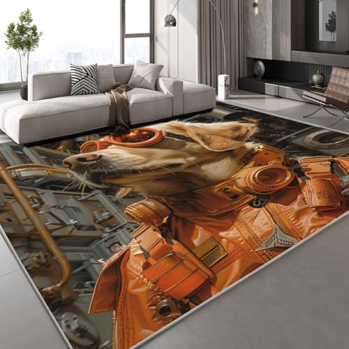 Teppich Kurzflor Kaschmirimitat Weich Strapazierfähig 180x240 cm Labrador Retriever Sonnenbrille 3D Muster Tier Druck Teppich rutschfeste Unterseite Geeignet für Bäder Küchen Eingangsbereiche Teppich Kurzflor Kaschmirimitat Weich Strapazierfähig 180x240 cm Labrador Retriever Sonnenbrille 3D Muster Tier Druck Teppich rutschfeste Unterseite Geeignet für Bäder Küchen Eingangsbereiche von Generisch