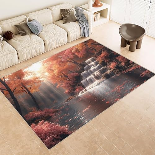Teppich Wohnzimmer 180x240 cm 3D Druck FließEndes Wasser Gelb Muster Teppich Kaschmirimitat Anti Rutsch Leicht zu reinigen Waschbare Rückseite für Wohn Arbeitsbereiche Perfekt für Mietwohnungen Teppich Wohnzimmer 180x240 cm 3D Druck FließEndes Wasser Gelb Muster Teppich Kaschmirimitat Anti Rutsch Leicht zu reinigen Waschbare Rückseite für Wohn Arbeitsbereiche Perfekt für Mietwohnungen von Generisch