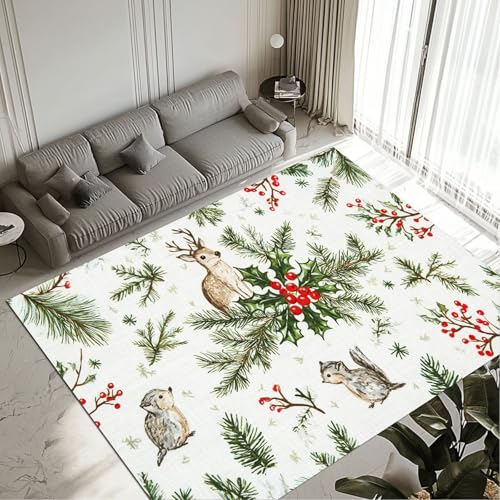 Teppich Wohnzimmer Schlafzimmer 100x200cm Großer Teppiche Läufer, Wasserdicht Indoor Wohnzimmerteppich Bettvorleger Carpet mit Rutschfester Pflegeleicht Waschbarer Kurzflor Rug Teppich Tree 12-1288 Teppich Wohnzimmer Schlafzimmer 100x200cm Großer Teppiche Läufer, Wasserdicht Indoor Wohnzimmerteppich Bettvorleger Carpet mit Rutschfester Pflegeleicht Waschbarer Kurzflor Rug Teppich Tree 12-1288 von Generisch
