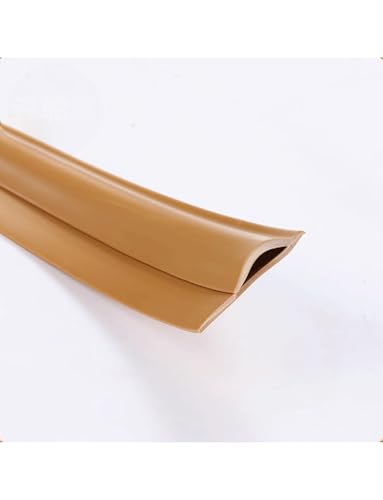 Teppich-Zierleiste, selbstklebende Teppich-Zierleiste, Kantenbesatz-Dekor, Tür-Boden-Übergangsschwellen-Kantenverkleidung for Türöffnungen(Deep camel,300cm/117in) von Generisch
