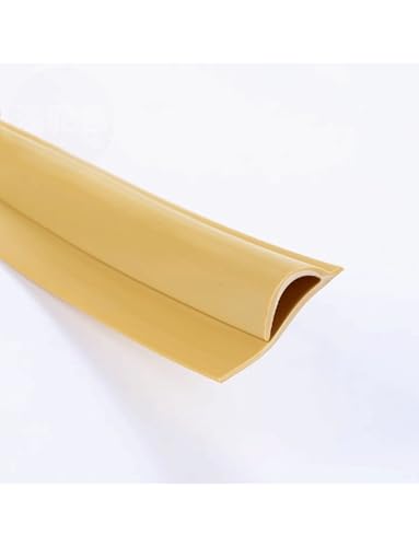 Teppich-Zierleiste, selbstklebende Teppich-Zierleiste, Kantenbesatz-Dekor, Tür-Boden-Übergangsschwellen-Kantenverkleidung for Türöffnungen(Light camel,300cm/117in) von Generisch