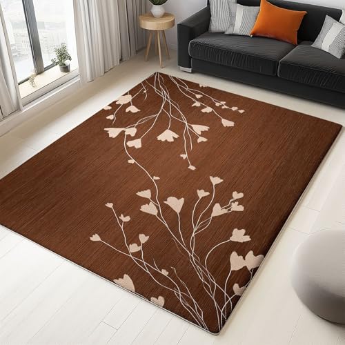 Teppiche für Wohnzimmer, abstraktes geometrisches Puzzle, 120 x 180 cm, modern, waschbar, ultraweicher Boden, rutschfester Teppich für Schlafzimmer, Esszimmer, Spielzimmer, Büro Teppiche für Wohnzimmer, abstraktes geometrisches Puzzle, 120 x 180 cm, modern, waschbar, ultraweicher Boden, rutschfester Teppich für Schlafzimmer, Esszimmer, Spielzimmer, Büro von Generisch