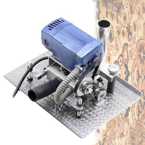 Teppichschneider, Flache Teppichschermaschine, 500 W, tragbare Flachschermaschine for Teppiche, 3-Zoll-Rotationsklinge, for Schneiden von Teppichen und Glättungswerkzeug for handgefertigte Teppiche Teppichschneider, Flache Teppichschermaschine, 500 W, tragbare Flachschermaschine for Teppiche, 3-Zoll-Rotationsklinge, for Schneiden von Teppichen und Glättungswerkzeug for handgefertigte Teppiche von Generisch
