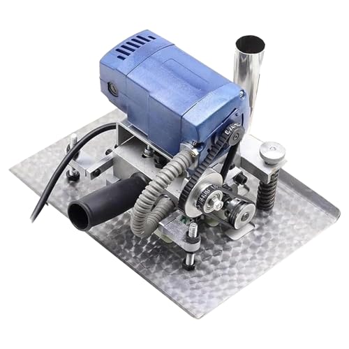 Teppichschneider, tragbare Flachschermaschine for Teppiche, 500 W elektrische Teppichschermaschine, 3-Zoll-Rotationsklinge, for Schneiden von Teppichen und handgefertigten Teppichen, Glättungswerkzeug von Generisch