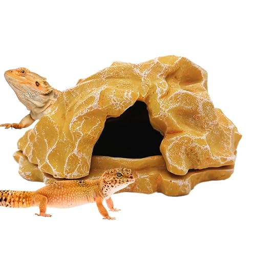 Terrarium Resin Shelter, Reptile Rock Cave, Basking Spot Design, Sturdy Natural Texture, Aquarium-Safe Build, Ideal for Ball Pythons, Bearded Dragons, Tortoises and Amphibian Habitats Terrarium Resin Shelter, Reptile Rock Cave, Basking Spot Design, Sturdy Natural Texture, Aquarium-Safe Build, Ideal for Ball Pythons, Bearded Dragons, Tortoises and Amphibian Habitats von Generisch