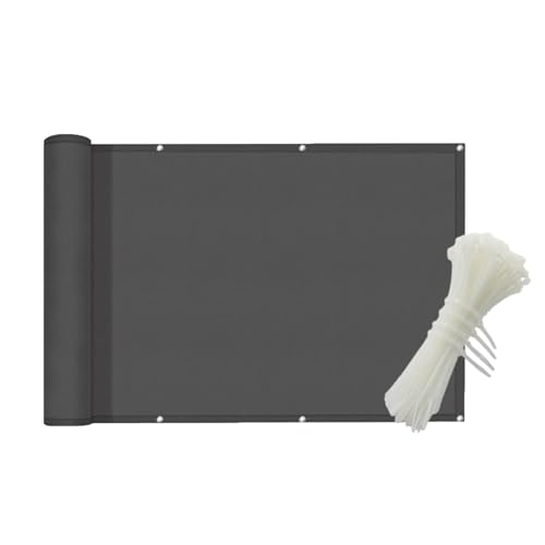 Terrassen-Sichtschutz – Balkon-Sichtschutz aus Netzgewebe | 157,48 x 35,43 Zoll Windschutz, Terrassenzaun-Abdeckung, Balkon- und Verandasichtschutz Terrassen-Sichtschutz – Balkon-Sichtschutz aus Netzgewebe | 157,48 x 35,43 Zoll Windschutz, Terrassenzaun-Abdeckung, Balkon- und Verandasichtschutz von Generisch