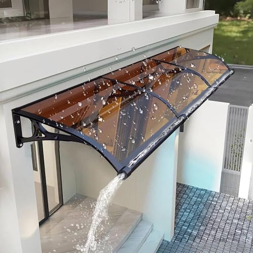 Terrassenüberdachung mit Rahmen aus Aluminiumlegierung, großes Waschbecken, Polycarbonat-Tür, UPF 50+, einfach zu installieren, Blau, 120 x 260 cm, perfekt für den Eingangsbereich Terrassenüberdachung mit Rahmen aus Aluminiumlegierung, großes Waschbecken, Polycarbonat-Tür, UPF 50+, einfach zu installieren, Blau, 120 x 260 cm, perfekt für den Eingangsbereich von Generisch