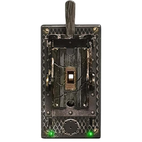 Terror-Switch Lichtschalterhebel, Halloween-Gothic-Grusel-Lichtschalterabdeckung, Retro-Horrorfilm-Wanddekoration, Halloween-Wanddekoration (1pcs) von Generisch