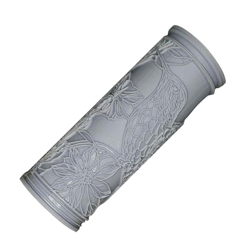 Texturroller Für Ton,Fliese Ton Handwerk,Töpfereimuster Roller Töpfer Werkzeuge,Kunst & Handwerk Stempel Mit Vogelbienen Muster,Modelliermuster Tonwalzen Werkzeuge Für Handgefertigte Keramikhandwerks Texturroller Für Ton,Fliese Ton Handwerk,Töpfereimuster Roller Töpfer Werkzeuge,Kunst & Handwerk Stempel Mit Vogelbienen Muster,Modelliermuster Tonwalzen Werkzeuge Für Handgefertigte Keramikhandwerks von Generisch