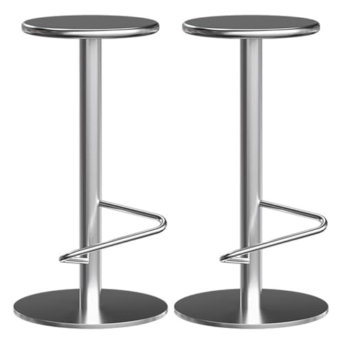 Thekenhöhe Barhocker 2er Set mit bequemer Fußstütze und robustem Boden für Kücheninsel und Esszimmer Thekenhöhe Barhocker 2er Set mit bequemer Fußstütze und robustem Boden für Kücheninsel und Esszimmer von Generisch