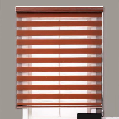 Thermoisoliertes Verdunkelungsrollo – Tag- und Nachtlicht-Kontrolle, Fensterschirm für Wohnzimmer, Schlafzimmer und Büro, Kaffeefarbe, 140 x 200 cm, perfekte Privatsphäre und Energieeinsparung Thermoisoliertes Verdunkelungsrollo – Tag- und Nachtlicht-Kontrolle, Fensterschirm für Wohnzimmer, Schlafzimmer und Büro, Kaffeefarbe, 140 x 200 cm, perfekte Privatsphäre und Energieeinsparung von Generisch