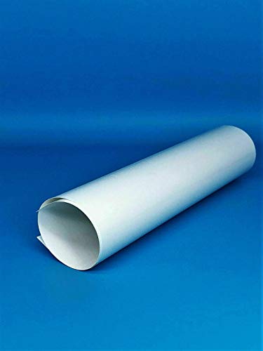 Tiefziehfolie | Meterware | PET-A | 85cm - 0,2 mm | weiß | Thermoform | 5m von Generisch