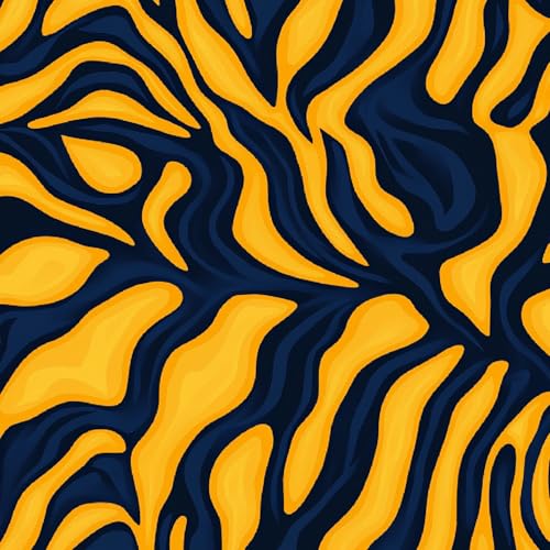 Tigerfell Klebefolie Möbel 0.4x10 M Schwarz Gelb Streifen Selbstklebende Tapete Matt Abziehen und Aufkleben Wallpaper Entfernbare Wandverkleidung Dekoratives für Küche Arbeitsplatte Schränke Tische Tigerfell Klebefolie Möbel 0.4x10 M Schwarz Gelb Streifen Selbstklebende Tapete Matt Abziehen und Aufkleben Wallpaper Entfernbare Wandverkleidung Dekoratives für Küche Arbeitsplatte Schränke Tische von Generisch