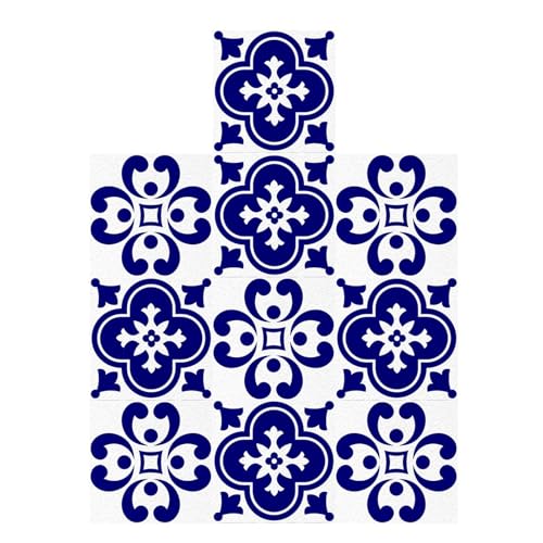 Tiles Peel-Aufkleber - Abziehbilder Im Französischen Stil, Haushaltsaufkleber | Blue White | 10 Stück Für Wandfliesen Im Französischen Stil - Für Dec Fliesenaufkleber Tiles Peel-Aufkleber - Abziehbilder Im Französischen Stil, Haushaltsaufkleber | Blue White | 10 Stück Für Wandfliesen Im Französischen Stil - Für Dec Fliesenaufkleber von Generisch