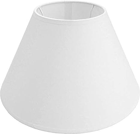 Tisch-Lampenschirm Obenhaltung 10mm, D=50cm, Cotton-Chintz weiß Tisch-Lampenschirm Obenhaltung 10mm, D=50cm, Cotton-Chintz weiß von Generisch