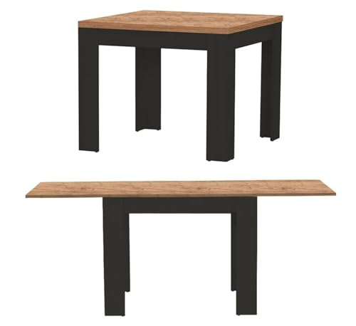 Tisch praktisch Merkury MINI 80-160x70x76 cm Küchentisch Esszimmertisch Esstisch Wohnzimmer Rechteckig 80x70 cm 4 Tischfüße Ausziehtisch ausziehbarer modern Tisch praktisch Merkury MINI 80-160x70x76 cm Küchentisch Esszimmertisch Esstisch Wohnzimmer Rechteckig 80x70 cm 4 Tischfüße Ausziehtisch ausziehbarer modern von Generisch