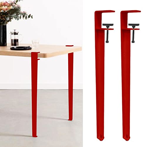 Tischbeine mit Metallklemme für einfache Installation, stabile Unterstützung für DIY-Kaffee- und Bartische, inklusive Bodenschonern Tischbeine mit Metallklemme für einfache Installation, stabile Unterstützung für DIY-Kaffee- und Bartische, inklusive Bodenschonern von Generisch