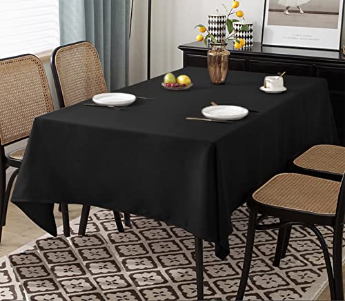 Tischdecke, wasserdicht, rechteckig, 140 x 279,9 cm, Polyester, Bauernhaus-Dekoration für Küche und Esspartys, elegante Stoff-Tischdecke von Generisch
