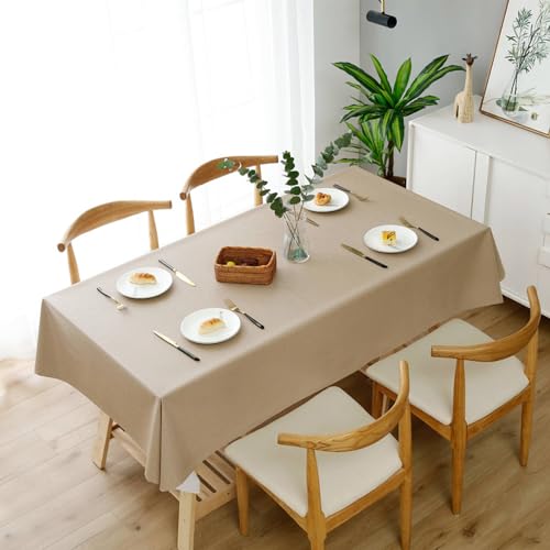 Tischdecke Wasserdicht 140x220cm Leicht zu Reinigen PVC Hitzebeständig Abdeckung Perfekt für Küche Esszimmer & Outdoor Rechteckig Wachstuch Tischschutz Tischdecke Wasserdicht 140x220cm Leicht zu Reinigen PVC Hitzebeständig Abdeckung Perfekt für Küche Esszimmer & Outdoor Rechteckig Wachstuch Tischschutz von Generisch