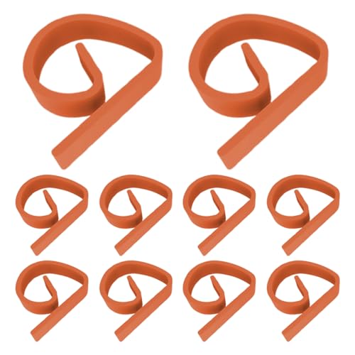 Tischdeckenklammern, Tischklammern für Tischdecken im Freien, 10 x Tischdeckenklemmen, rutschfest, multifunktional, tragbar, Tischdeckenhalter für Partys, Picknicks, Hochzeiten, Buffets, Abendessen von Generisch