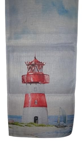 Tischläufer Leuchtturm Maritim Boot 183 x 33 cm Frühling Sommer Tischdecke Läufer Deko MU K111 Tischläufer Leuchtturm Maritim Boot 183 x 33 cm Frühling Sommer Tischdecke Läufer Deko MU K111 von Generisch