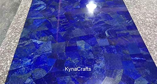 Tischplatte aus Stein für Kaffee und Dinette, 76,2 x 76,2 cm, Lapislazuli, Steinrasentischplatte Tischplatte aus Stein für Kaffee und Dinette, 76,2 x 76,2 cm, Lapislazuli, Steinrasentischplatte von Generisch