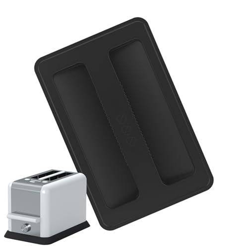 Toaster Cover - 2 Toasțer Deckel | Hitzebeständiges Silikon-Toast ŕ Deckung Haushaltsstaubschutz langlebiger wasserdichte Geräte-Top-Küchentischschild für kleine Toasts (Maschine Toaster Cover - 2 Toasțer Deckel | Hitzebeständiges Silikon-Toast ŕ Deckung Haushaltsstaubschutz langlebiger wasserdichte Geräte-Top-Küchentischschild für kleine Toasts (Maschine von Generisch