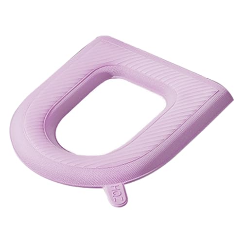 Toilettenpad - weicher Sitzkissen | Wasserdichte EVA -Abdeckung | Wiederverwendbare gepolsterte Matte für Komfort und Wärme | Einfache Installation von Waschmaschinen -Toilettenschutz für von Generisch