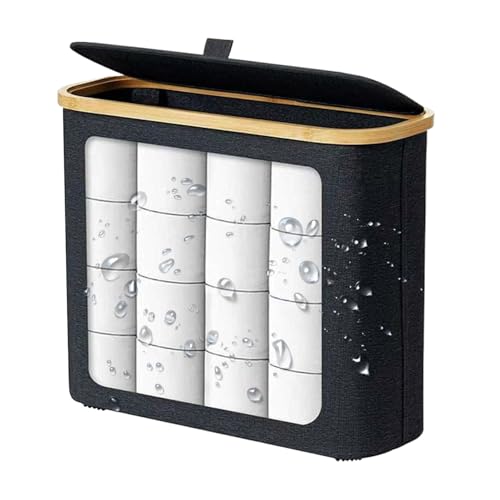 Toilettenpapier Organizer - Toilettenpapier Aufbewahrung Badezimmer Organizer - Großer Behälter Taschentuch Box Für Haushalt Wohnung Studentenzimmer | WC Stauraum Eckschrank Boden Unter Waschbecken Toilettenpapier Organizer - Toilettenpapier Aufbewahrung Badezimmer Organizer - Großer Behälter Taschentuch Box Für Haushalt Wohnung Studentenzimmer | WC Stauraum Eckschrank Boden Unter Waschbecken von Generisch