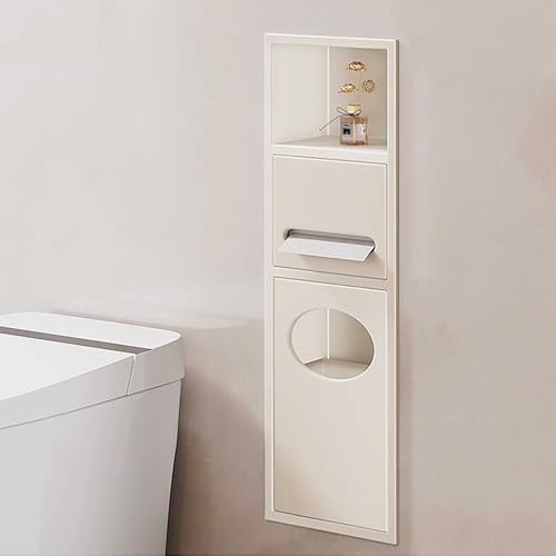 Toilettenpapierhalter, mattschwarz, 304 Edelstahl, Wandmontage, Badezimmer-Organizer, stilvolles, platzsparendes Design für moderne Badezimmer, langlebige Toilettenpapieraufbewahrung Toilettenpapierhalter, mattschwarz, 304 Edelstahl, Wandmontage, Badezimmer-Organizer, stilvolles, platzsparendes Design für moderne Badezimmer, langlebige Toilettenpapieraufbewahrung von Generisch