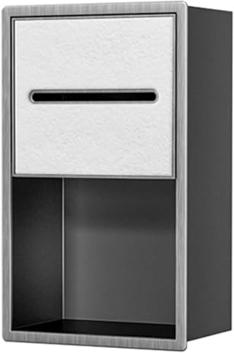 Toilettenpapierhalter mit Ablage, Edelstahl versenkte Wandnische, platzsparende Badezimmer-Aufbewahrung, einfache Installation Dusch-Organizer Toilettenpapierhalter mit Ablage, Edelstahl versenkte Wandnische, platzsparende Badezimmer-Aufbewahrung, einfache Installation Dusch-Organizer von Generisch