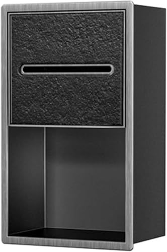 Toilettenpapierhalter mit Ablage, platzsparende Badezimmer-Aufbewahrung für einfache Installation und Organisation Toilettenpapierhalter mit Ablage, platzsparende Badezimmer-Aufbewahrung für einfache Installation und Organisation von Generisch