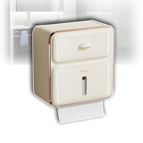 Toilettenpapierhalter zur Wandmontage, wasserdichtes Aufbewahrungsregal für Badezimmer, Küche, Waschraum Toilettenpapierhalter zur Wandmontage, wasserdichtes Aufbewahrungsregal für Badezimmer, Küche, Waschraum von Generisch