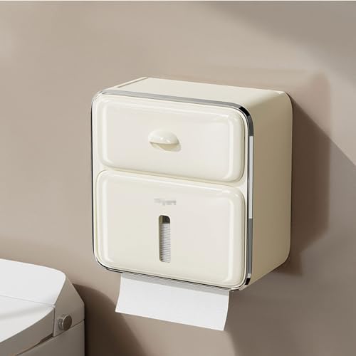Toilettenpapierhalter zur Wandmontage, wasserdichtes Aufbewahrungsregal für Badezimmer, Küche, Waschraum Toilettenpapierhalter zur Wandmontage, wasserdichtes Aufbewahrungsregal für Badezimmer, Küche, Waschraum von Generisch