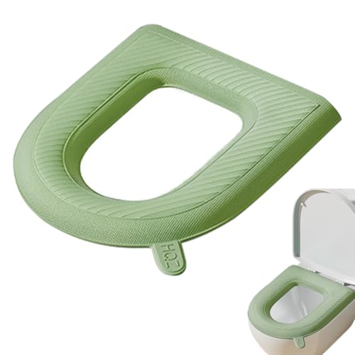 Toilettensitzkissen, Toilettensitzkissen-Wasserdichtes gepolstertes Toilettenkissen,Wiederverwendbares EVA-Toilettensitzkissen, gepolstertes Toilettensitzpolster für Heimhotels von Generisch