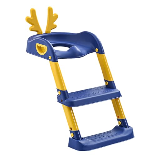 Toilettentrainingssitz – zusammenklappbare Töpfchentraining Toilette mit Tritthocker Leiter – tragbares, sicheres Töpfchen für 6 Monate bis 10 Jahre Kinder, Kleinkindzubehör Toilettentrainingssitz – zusammenklappbare Töpfchentraining Toilette mit Tritthocker Leiter – tragbares, sicheres Töpfchen für 6 Monate bis 10 Jahre Kinder, Kleinkindzubehör von Generisch