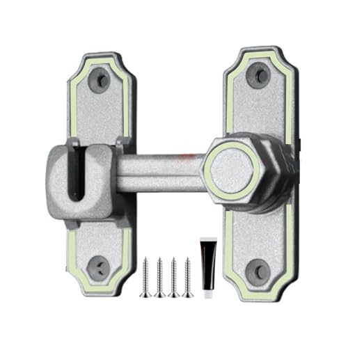 Torriegel – Sicherheits-Schiebetürschloss | Tor-Hardware-Zubehör für Weinschrank, Garten, Haustierkäfig, Badezimmer, Ankleideraum von Generisch