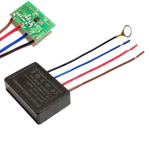 Touch Sensor Dimmer Control Module, Adorable Compact 3-Way Stepless Dimming Light Sensors, Multi-Functional Touch Controls Replacement for Wall Lamps, Bedside Lamp, Table Lighting Touch Sensor Dimmer Control Module, Adorable Compact 3-Way Stepless Dimming Light Sensors, Multi-Functional Touch Controls Replacement for Wall Lamps, Bedside Lamp, Table Lighting von Generisch