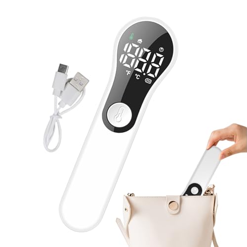 Touchless Temperature Scanner, Infrared Medical Thermometer, Fast Accurate Readout, 1 Piece White, 2-in-1 Measuring Modes for Family Use, Patient Care, Adult Child Monitoring von Generisch