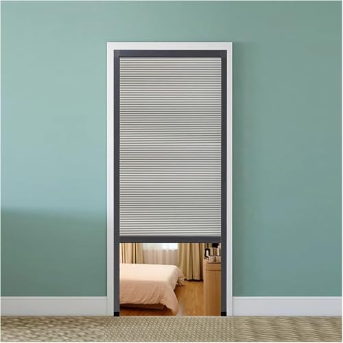 Trackless Pull-Down Klimaanlage Trennwand Waben-Falttür Vorhang für unsichtbare Schiebetür, ideal für Schlafzimmer, Küche, Badezimmer Trackless Pull-Down Klimaanlage Trennwand Waben-Falttür Vorhang für unsichtbare Schiebetür, ideal für Schlafzimmer, Küche, Badezimmer von Generisch