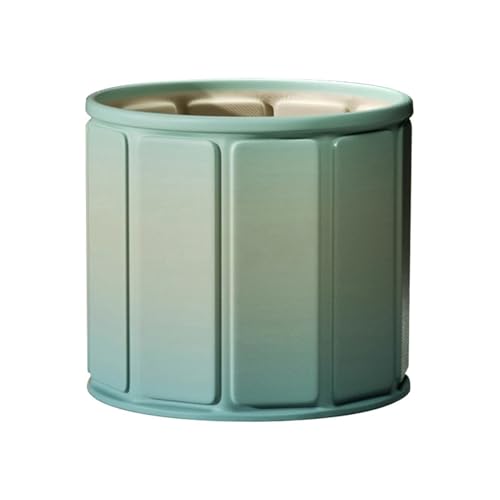 Tragbare Badewanne, Familienbadewanne, Große For Duschkabine, Faltbar For Sauna-Schwitzdampfbad Zu Hause(Style1,80X80X65cm) von Generisch